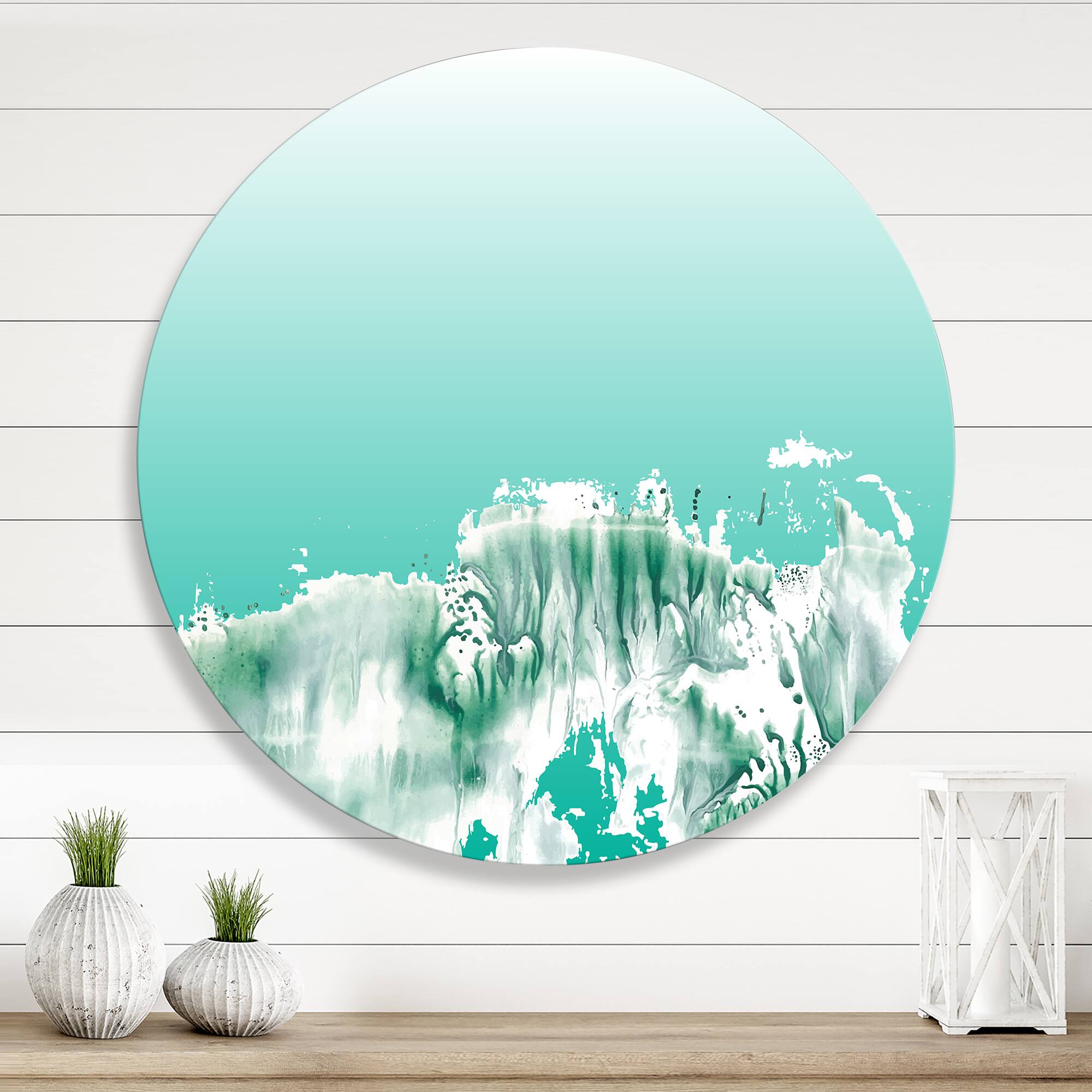 Designart - Auquamarine Landscape